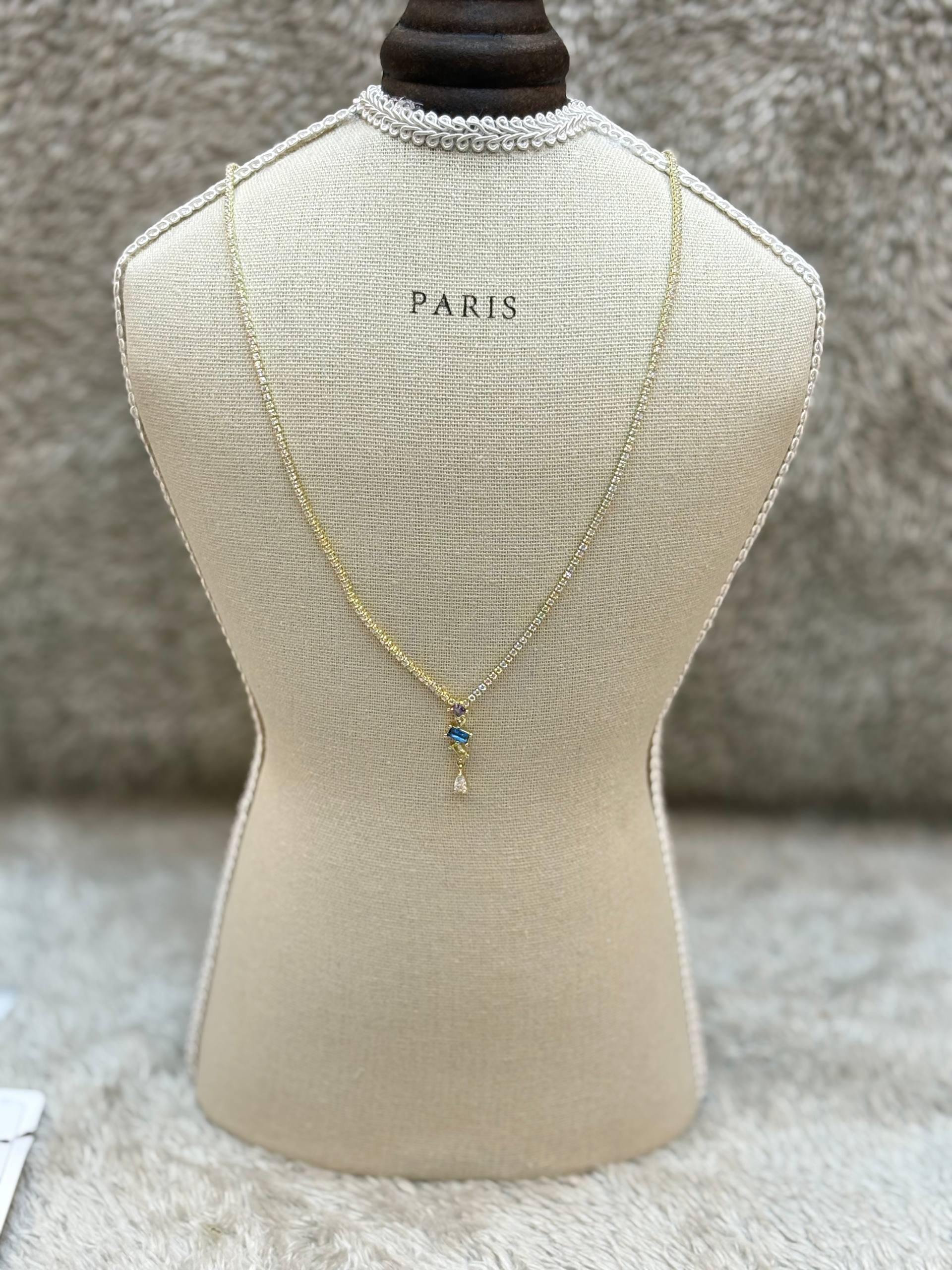 5501 Necklace Gold plated