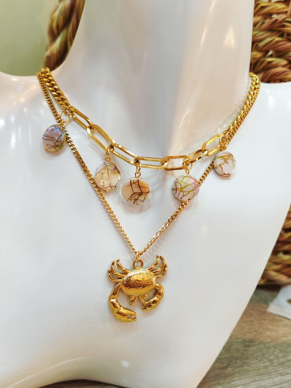 5676 Necklace Stainless steel