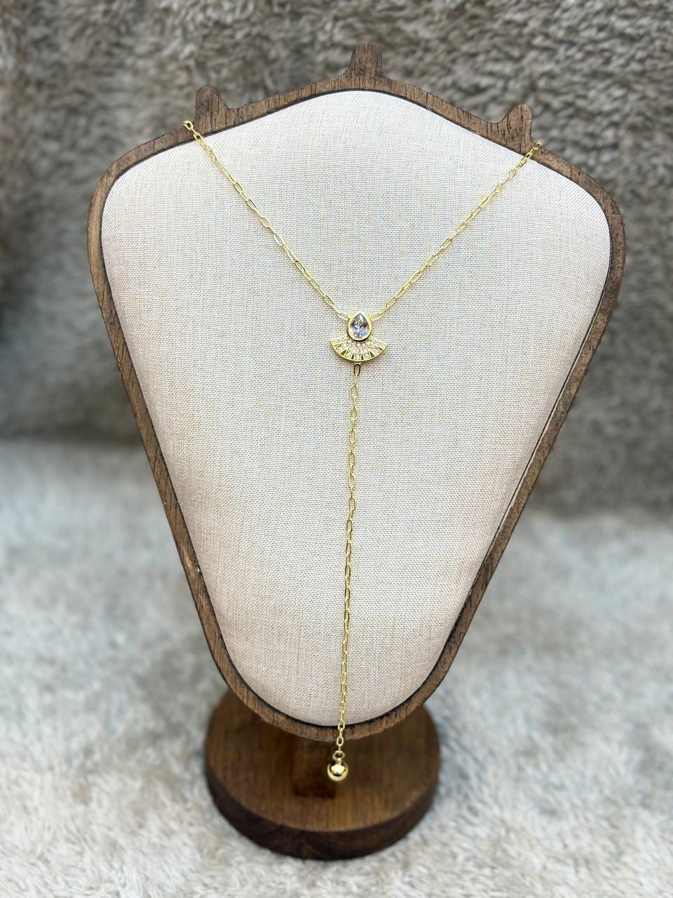 5242 Necklace gold plated