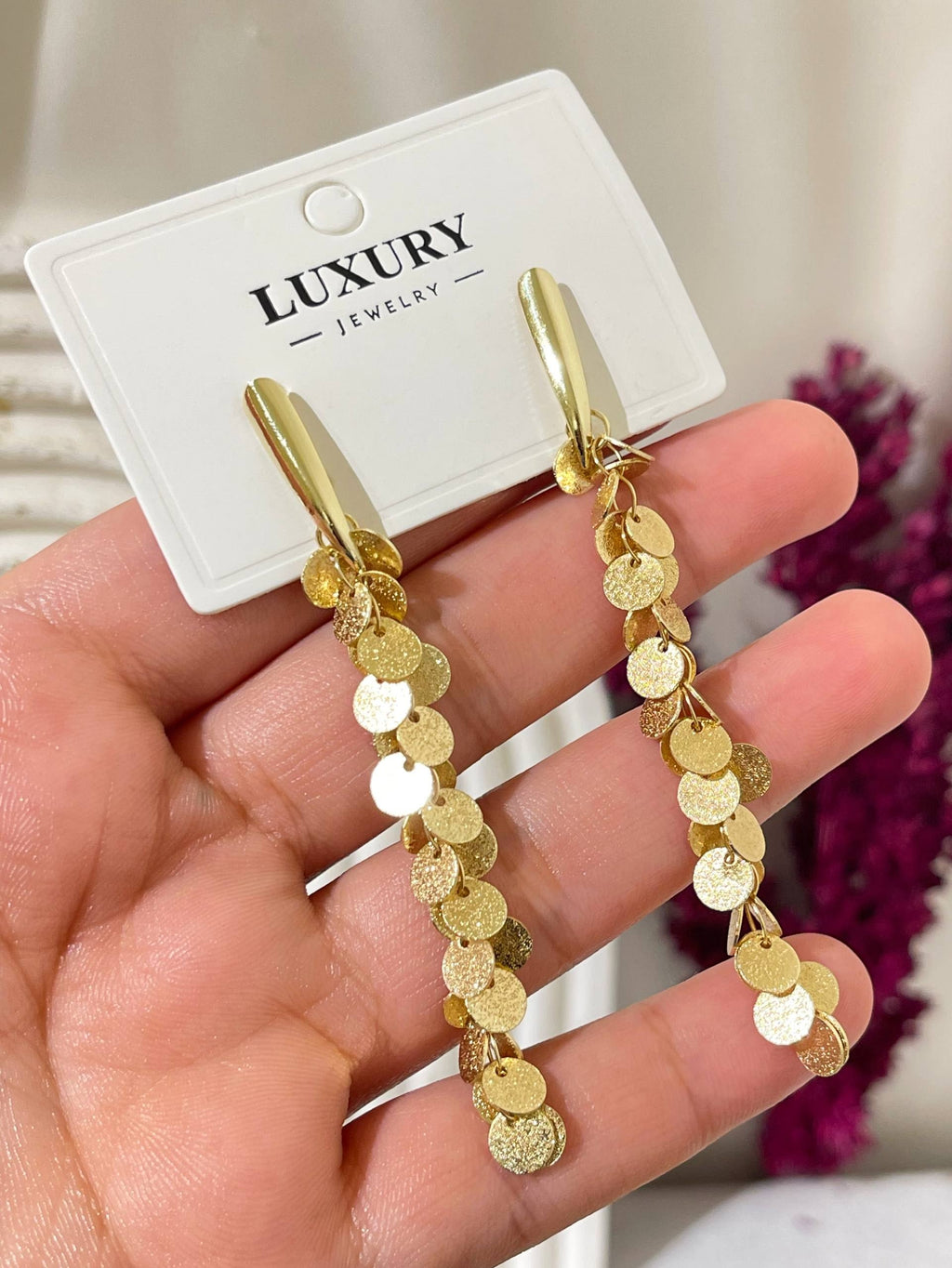 5631 Earrings gold plated