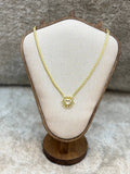 5239 Necklace gold plated