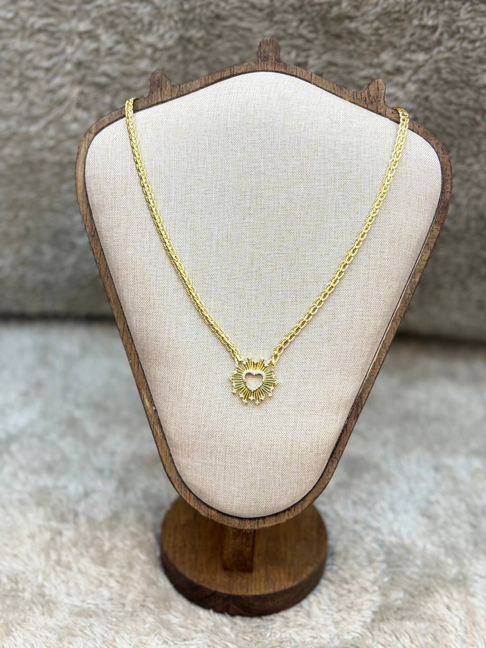 5239 Necklace gold plated