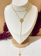 5652 Necklace Gold plated