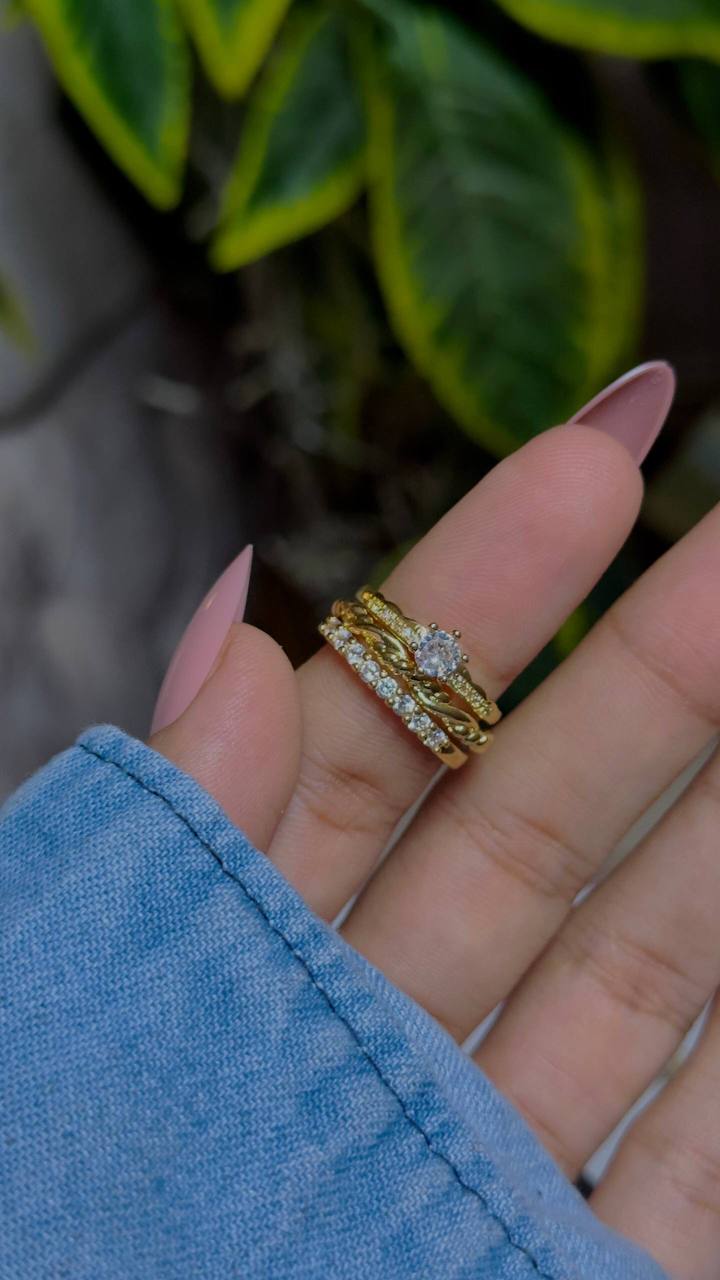 5790 Ring gold plated