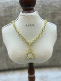 5530Necklace Gold plated