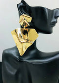 5350 Earrings gold plated