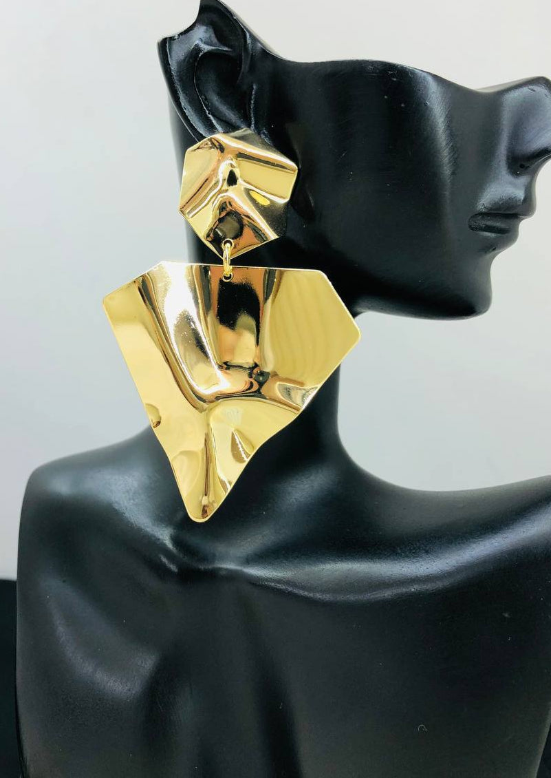 5350 Earrings gold plated