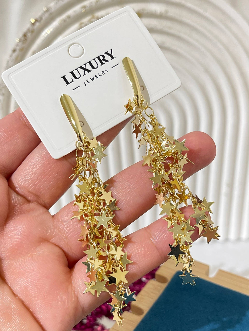 5632 Earrings gold plated