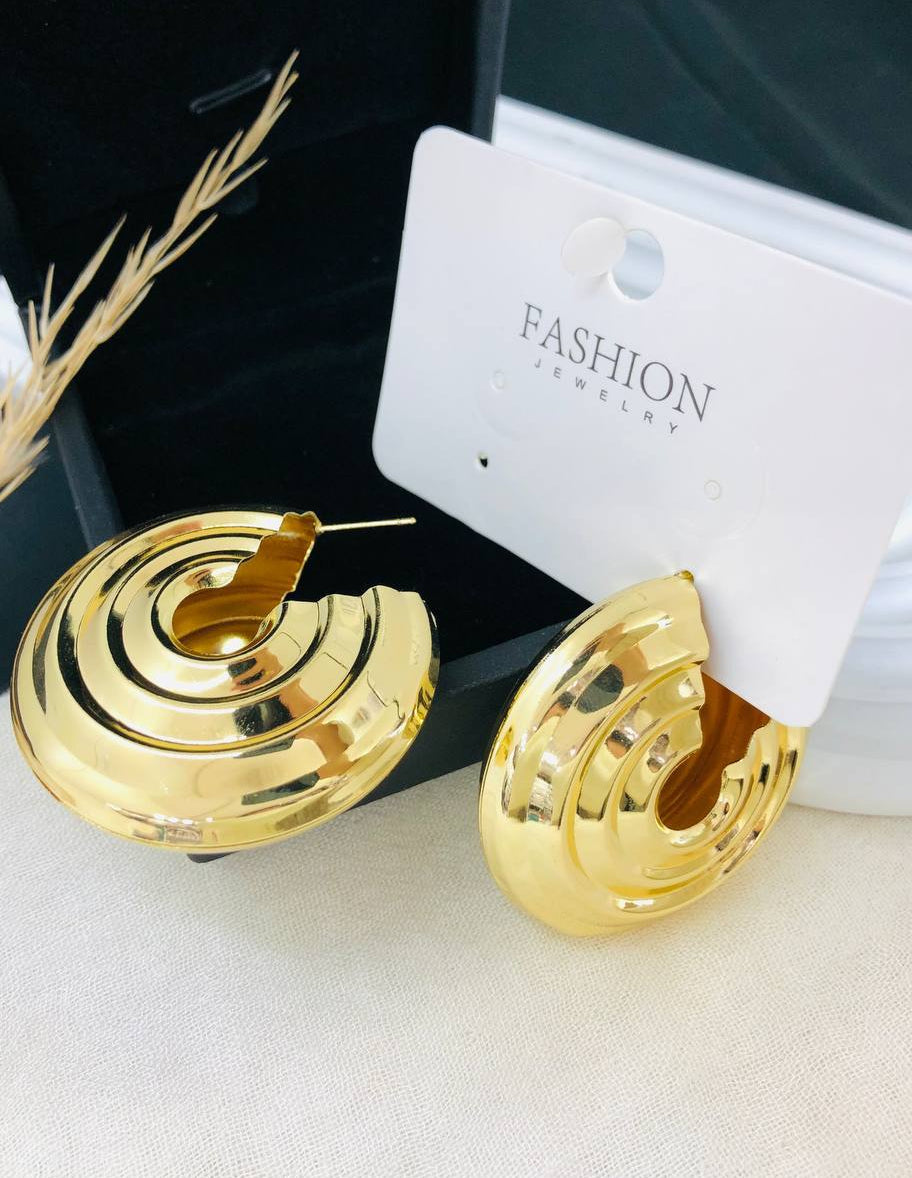 5348 Earrings gold plated