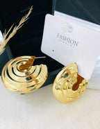 5348 Earrings gold plated