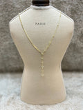 5496 Necklace Gold plated
