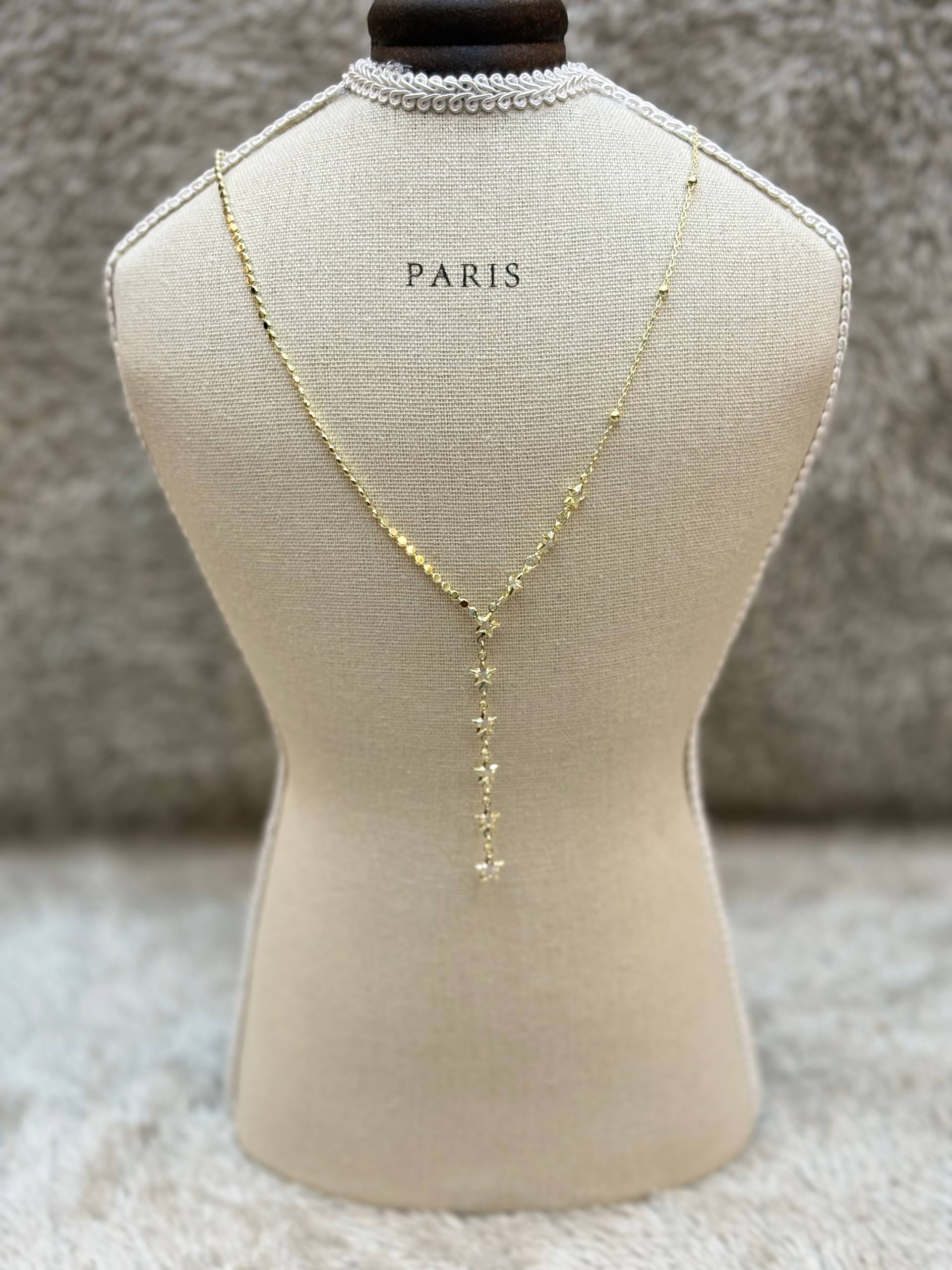 5496 Necklace Gold plated