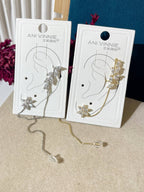 5634 Earrings gold plated