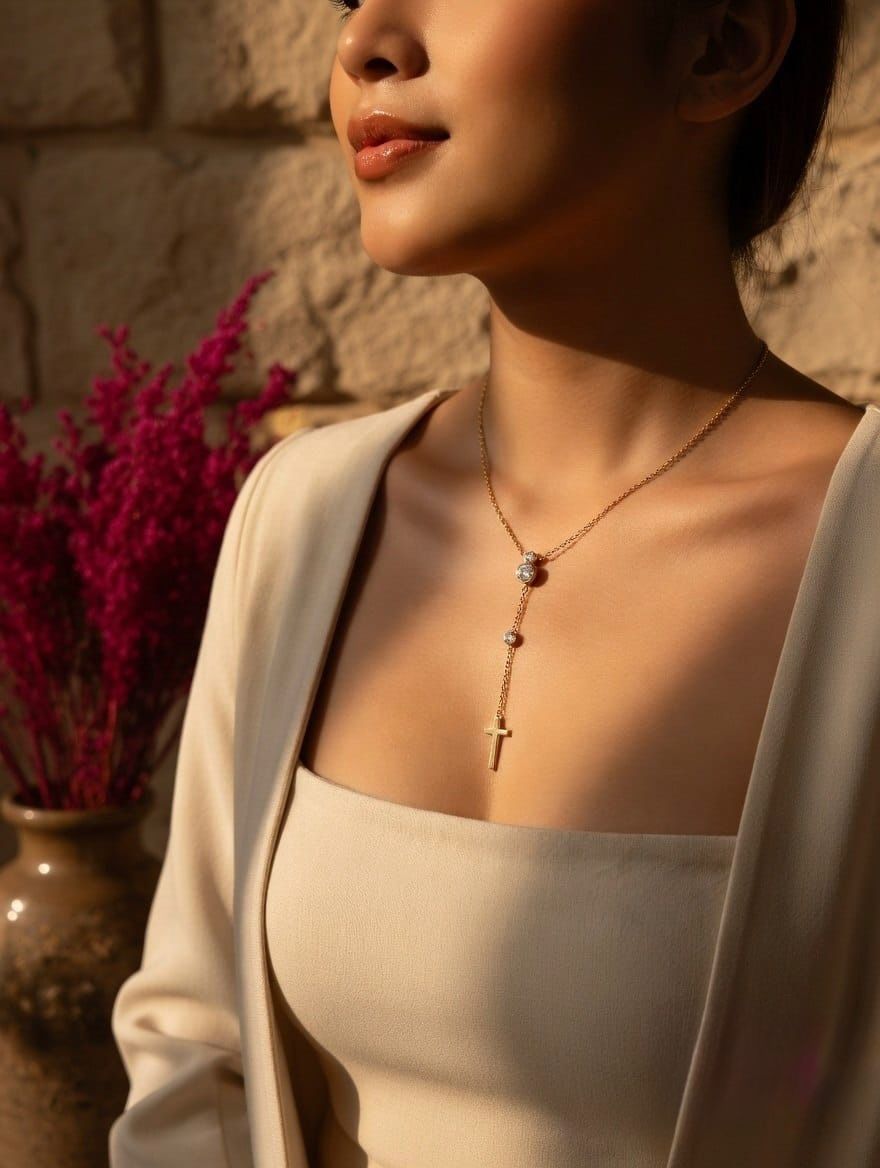 5418  Necklace Stainless steel
