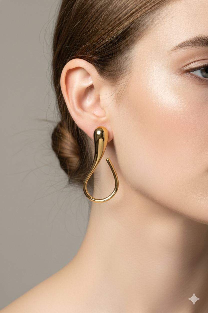 5250 Earrings stainless steel