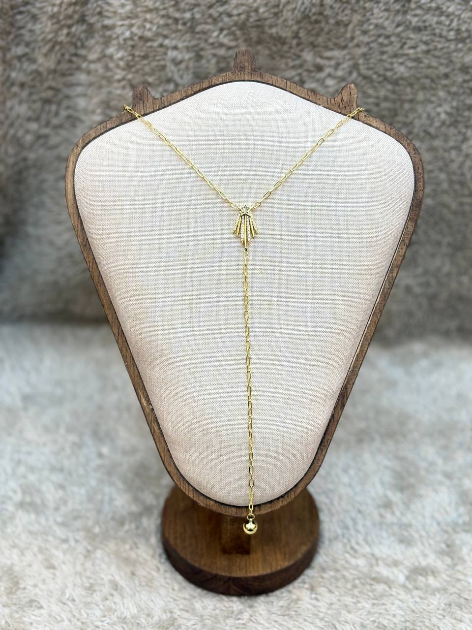 5228 Necklace gold plated