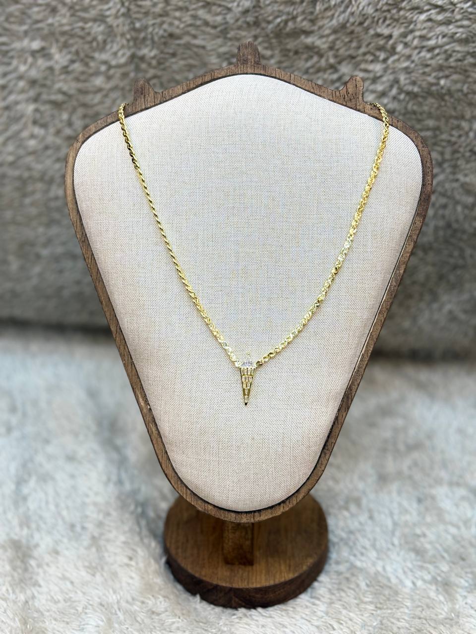 5240 Necklace gold plated