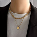 5438  Necklace Stainless steel