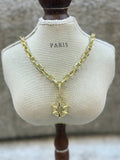 5532 Necklace Gold plated