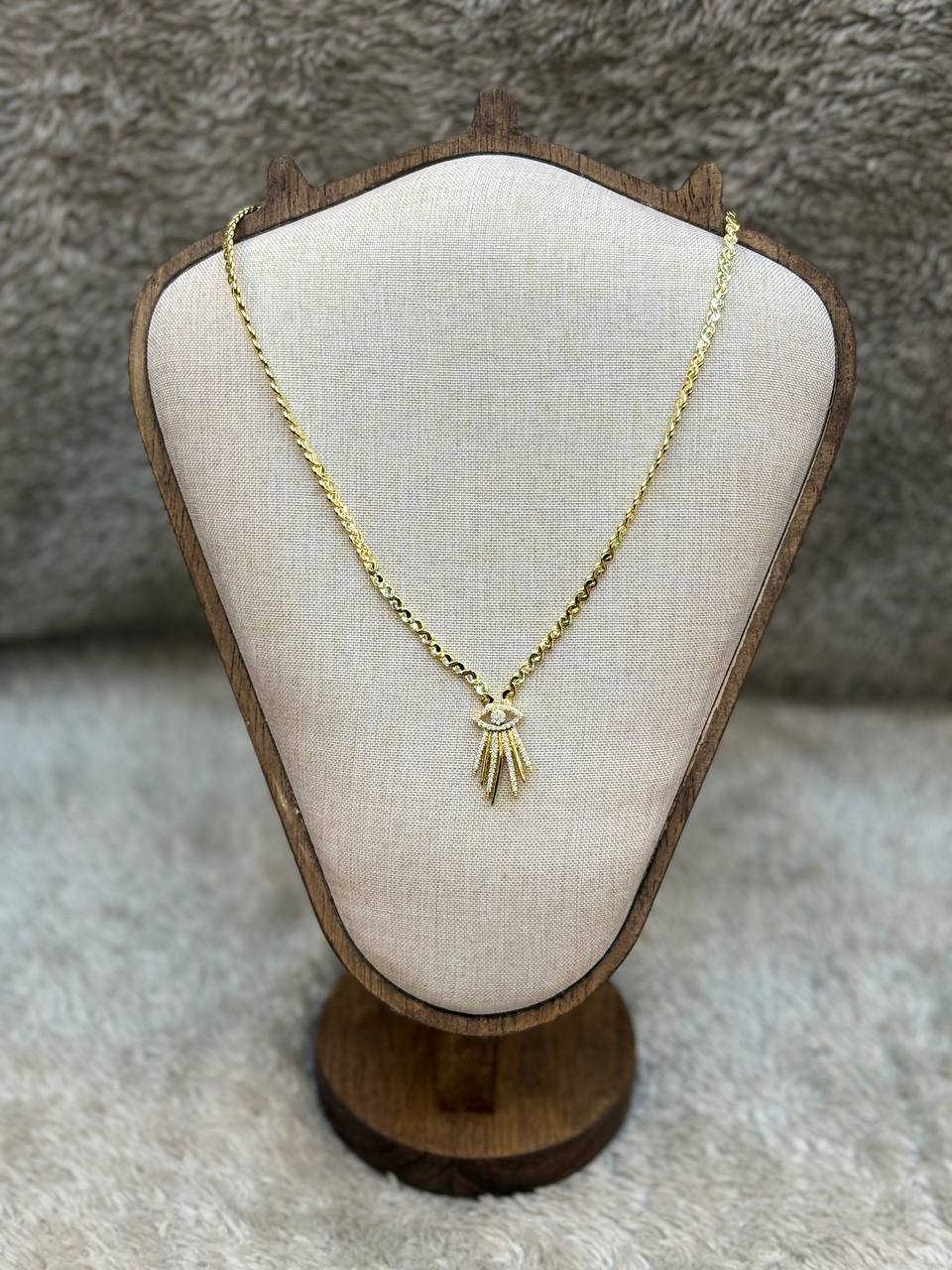 5232 Necklace gold plated