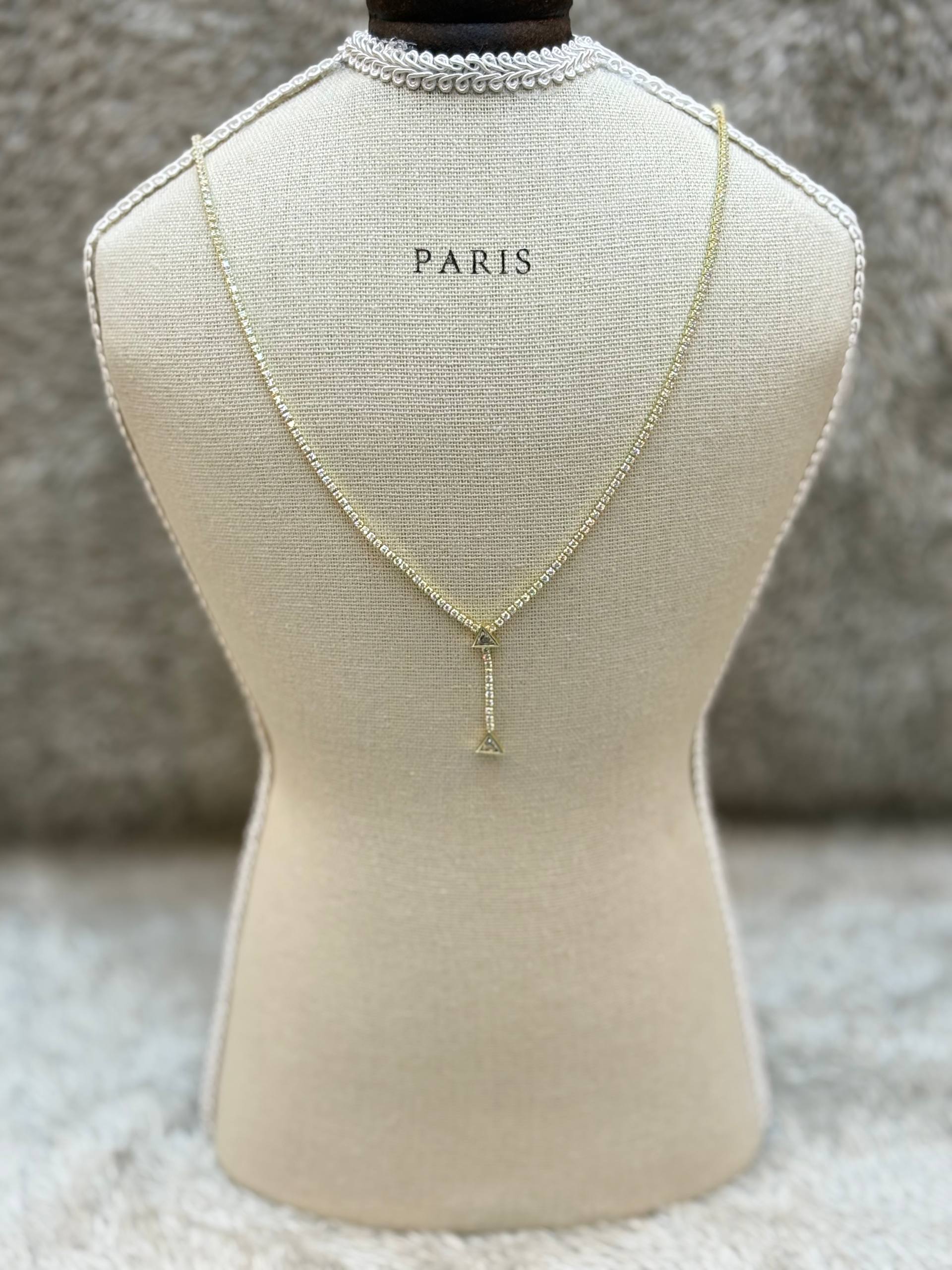 5506 Necklace Gold plated