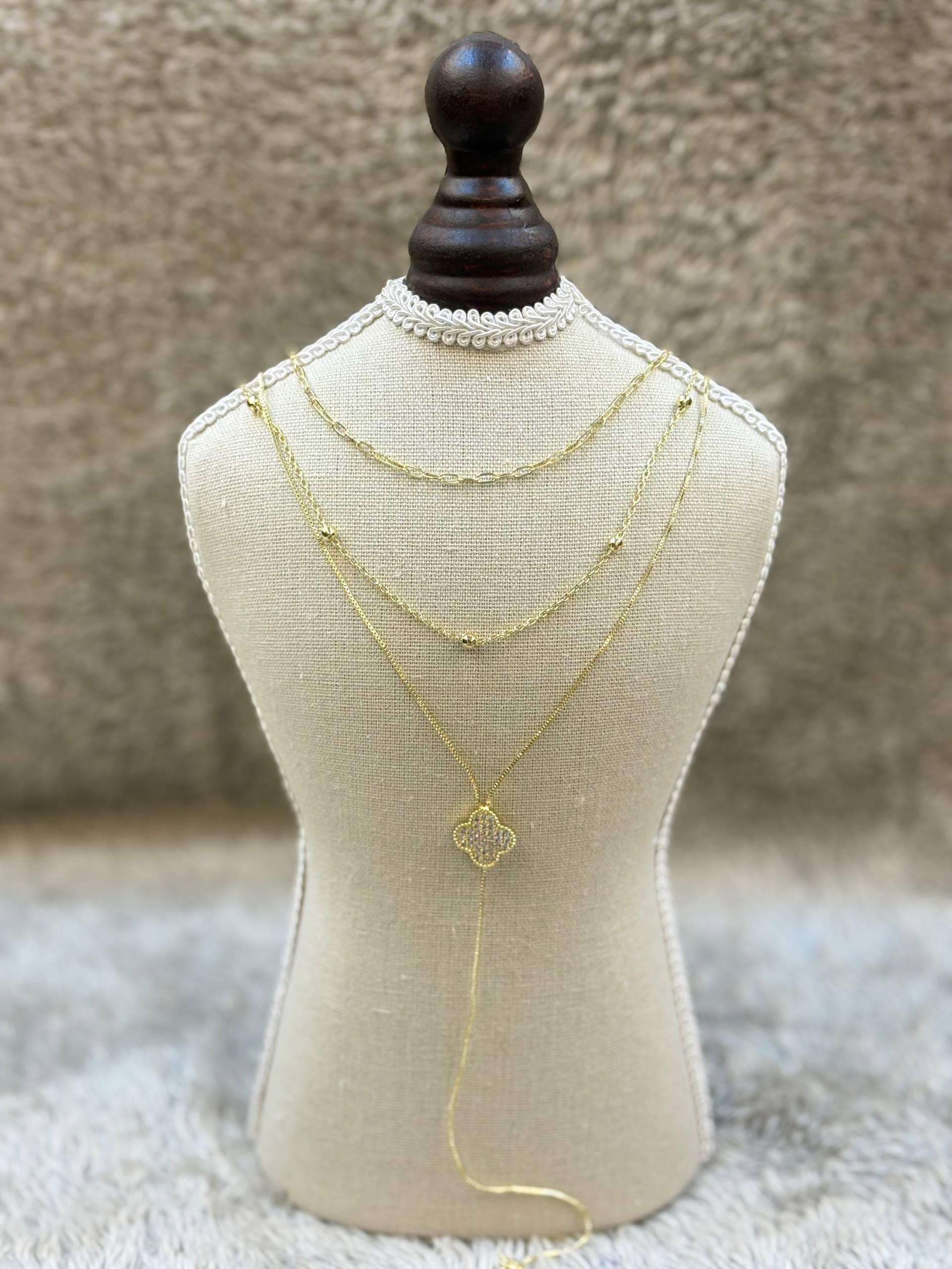 5525 Necklace Gold plated