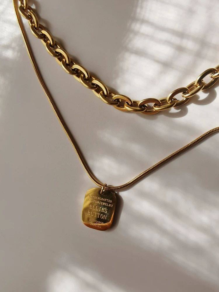 5443  Necklace Stainless steel
