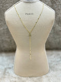 5493  Necklace gold plated