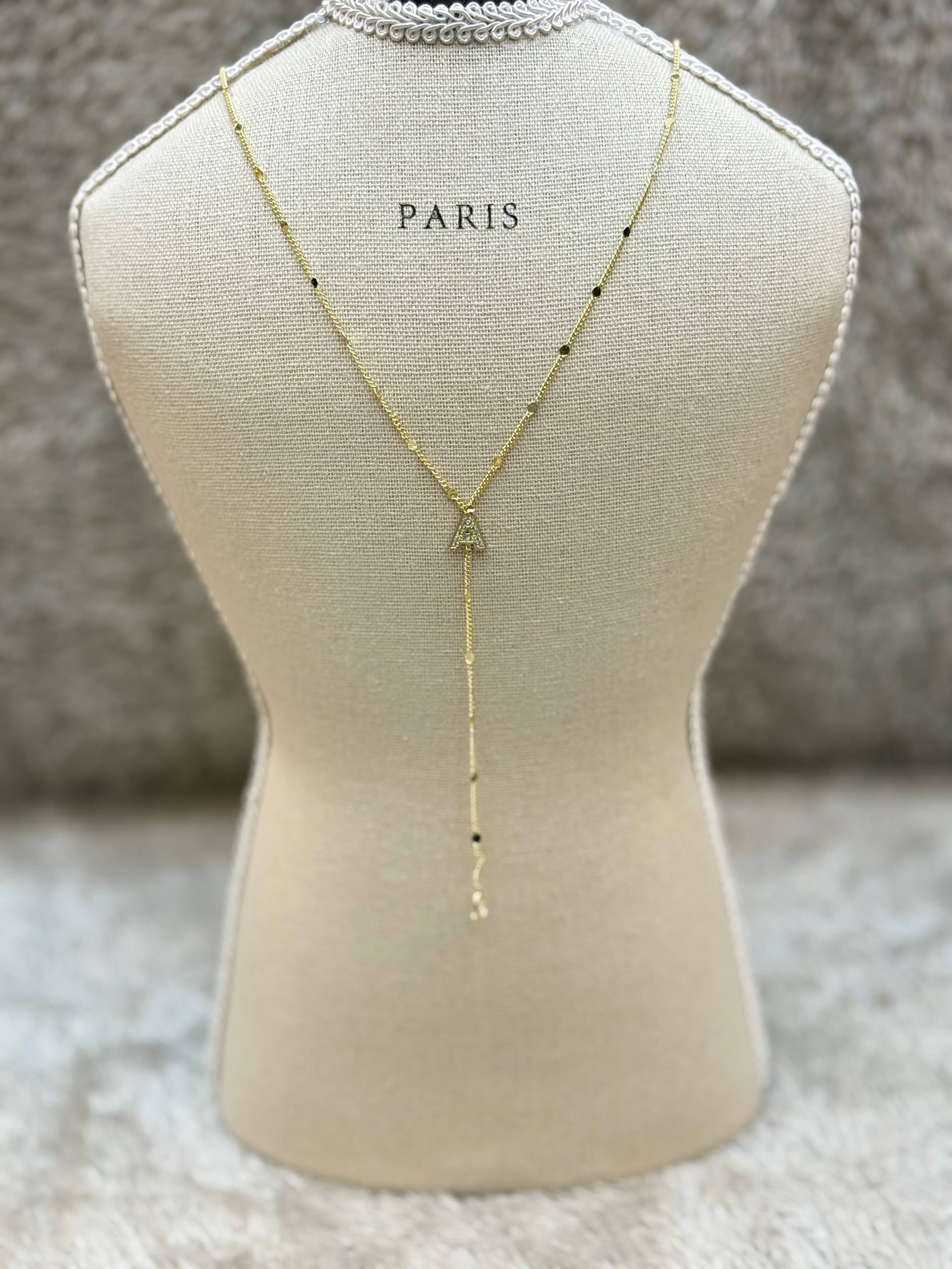 5493  Necklace gold plated