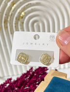 5633 Earrings gold plated