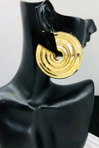 5348 Earrings gold plated