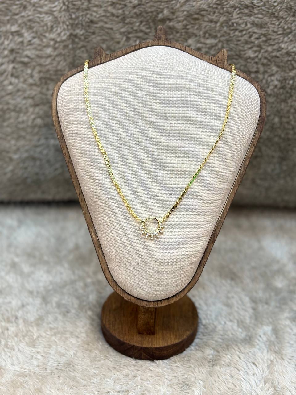 5231 Necklace gold plated