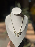 5847 Necklace Gold plated