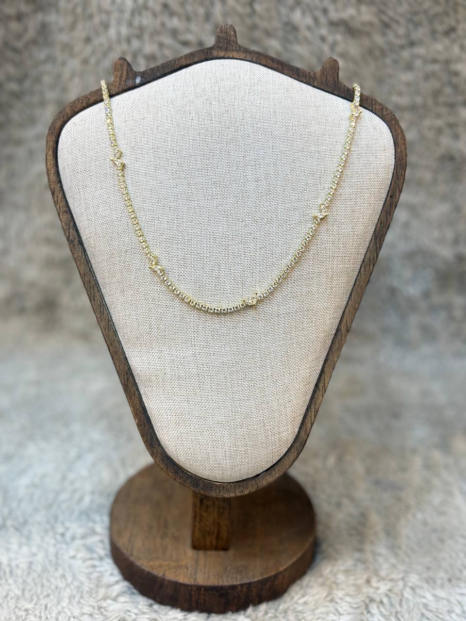 5429  Necklace gold plated