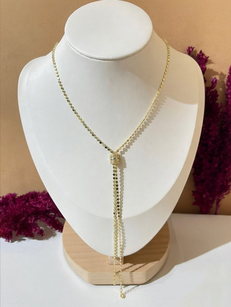 5651 Necklace Gold plated