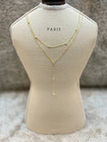5516 Necklace Gold plated
