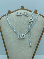 5424  Necklace Stainless steel