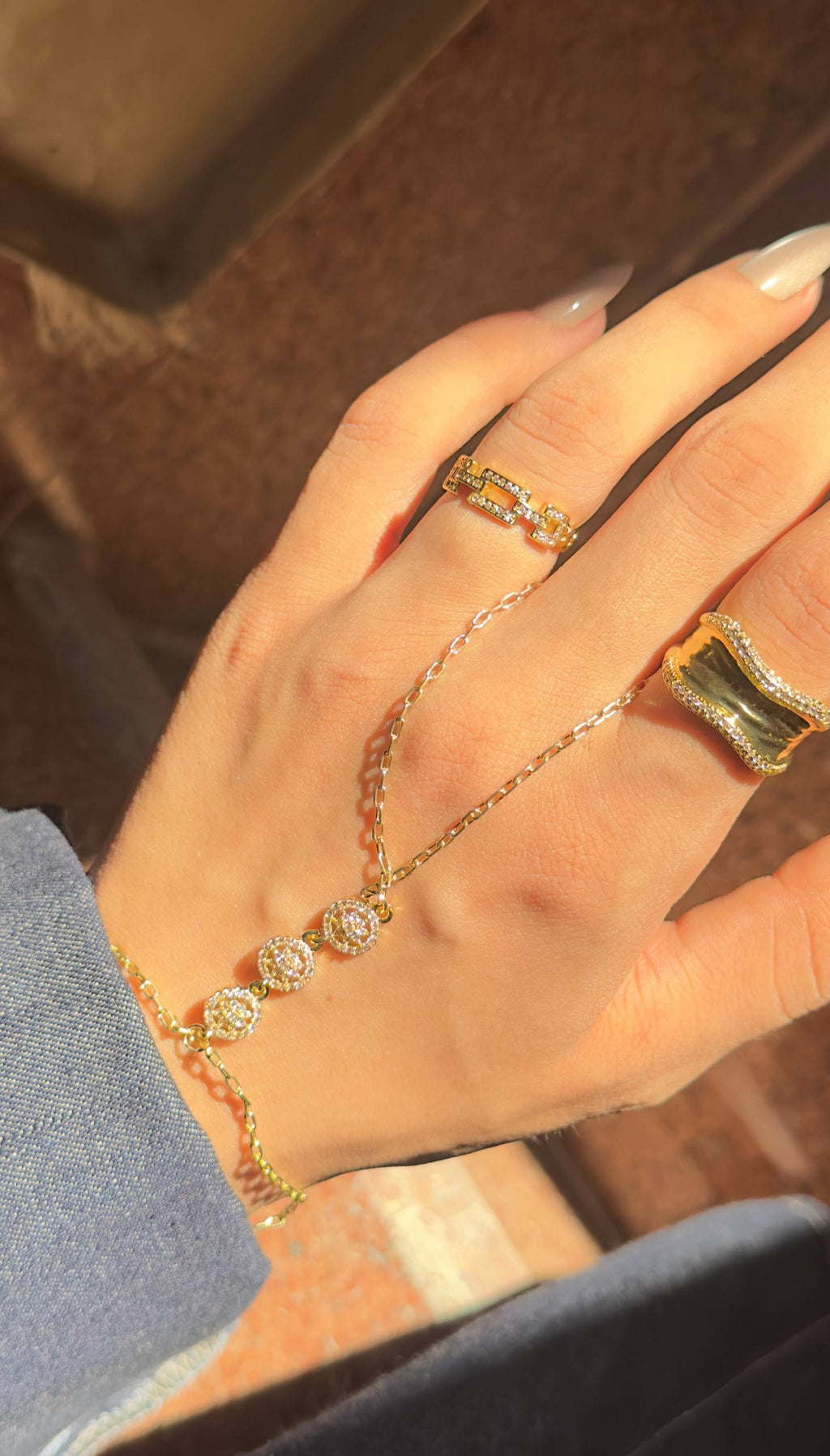 5801 Bracelet gold plated