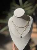 5843 Necklace Gold plated