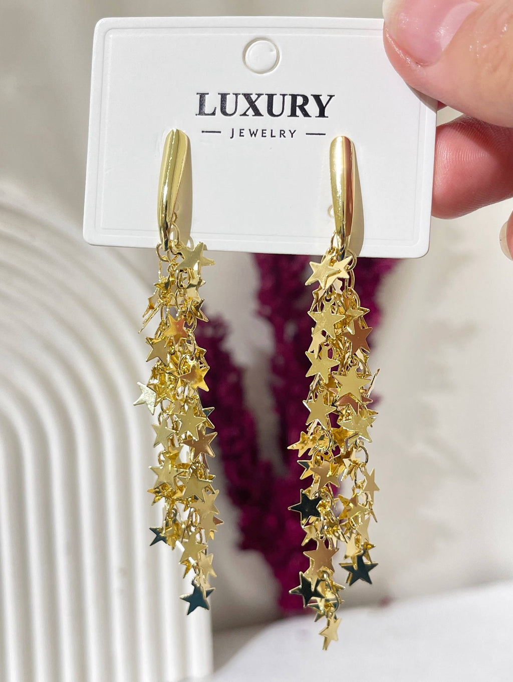 5632 Earrings gold plated