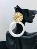 5165 Earrings Gold Plated