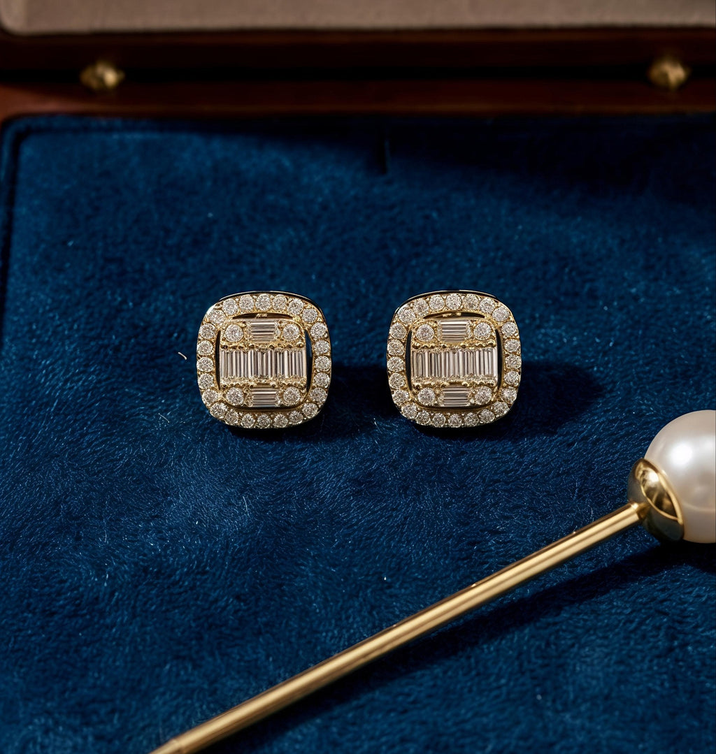 5633 Earrings gold plated