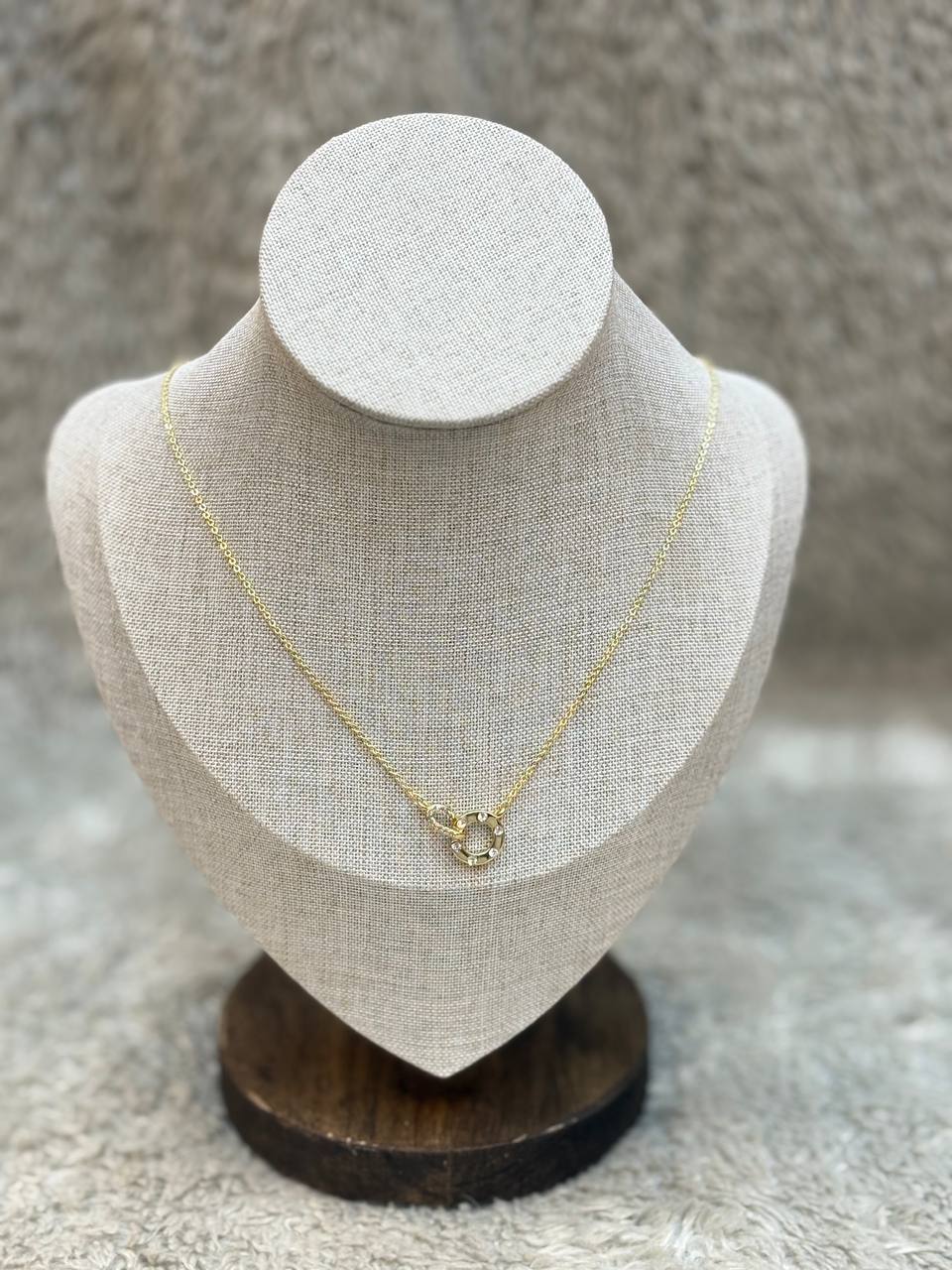 5307 Necklace gold plated