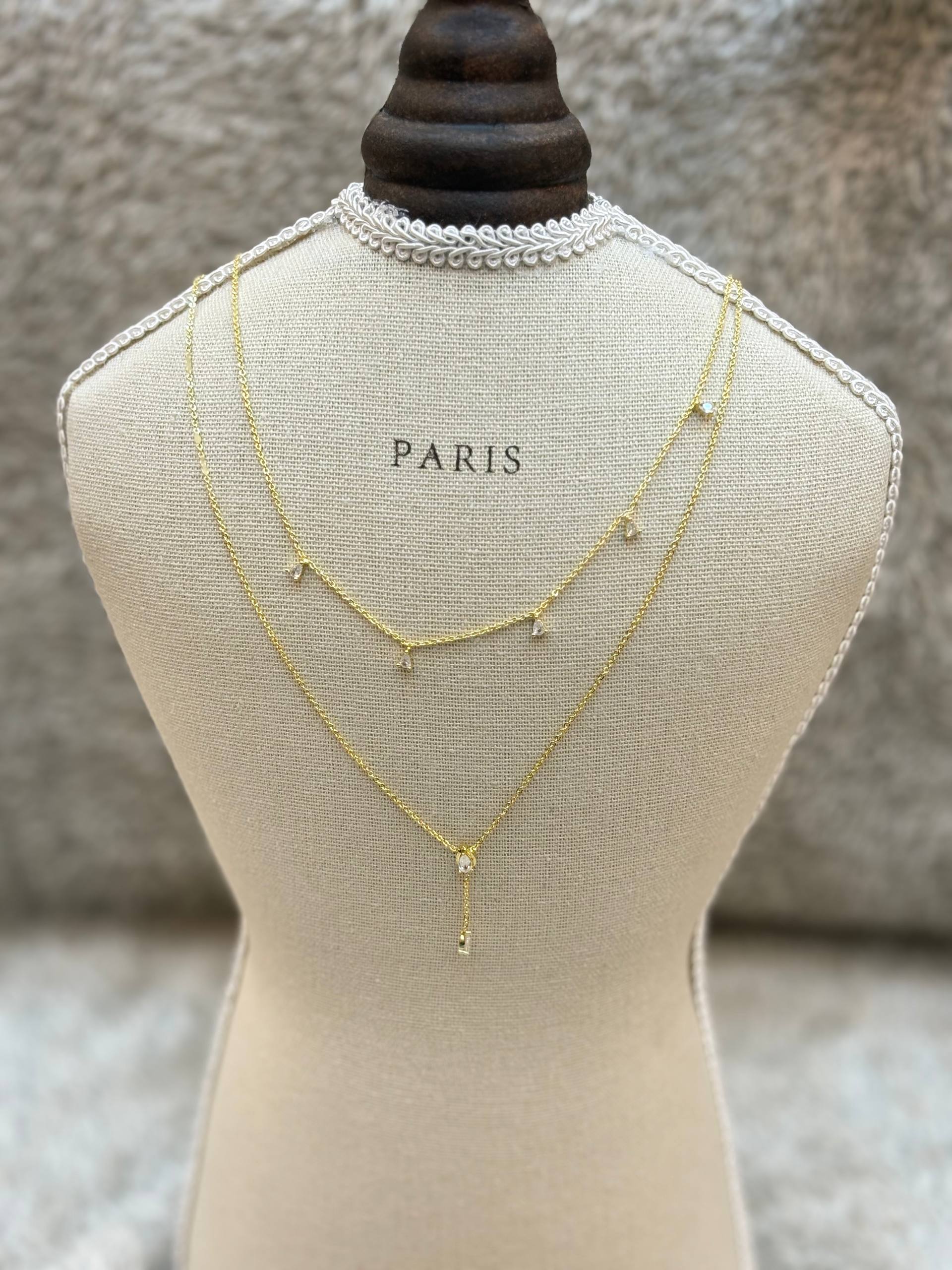 5514 Necklace Gold plated