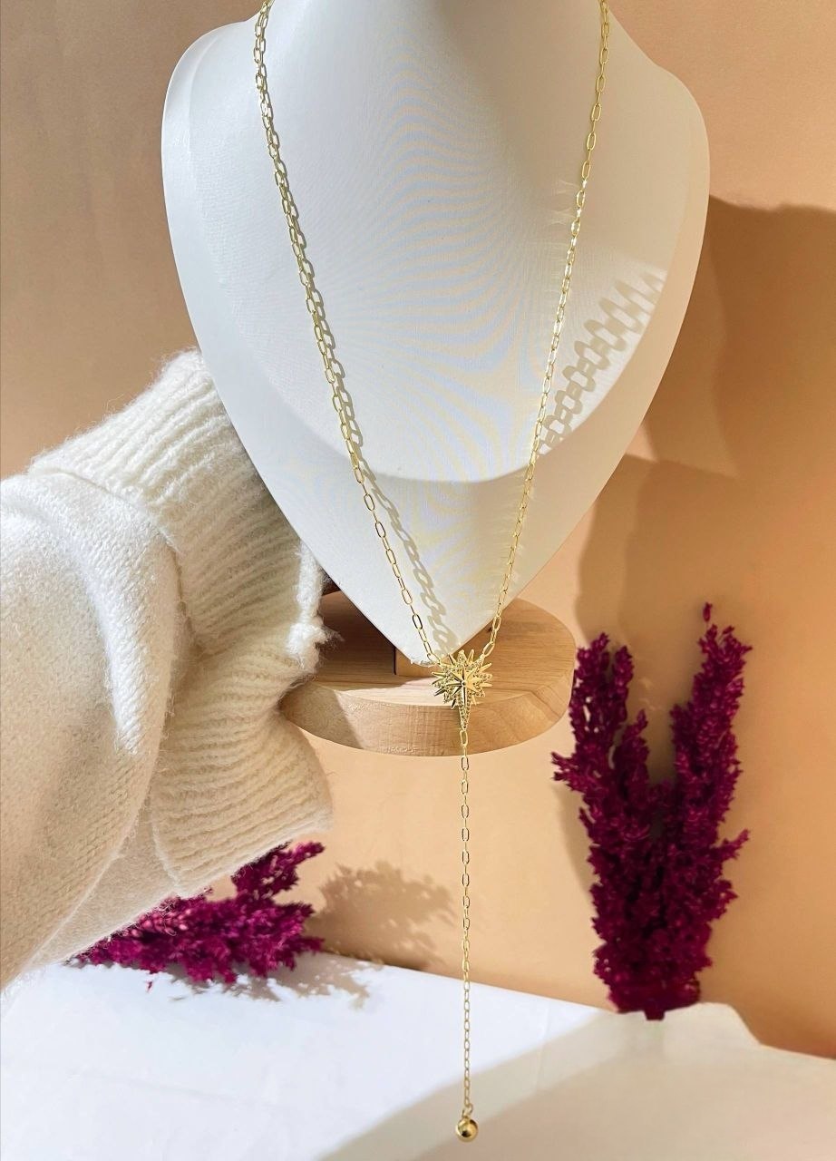 5652 Necklace Gold plated