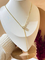 5648 Necklace Gold plated