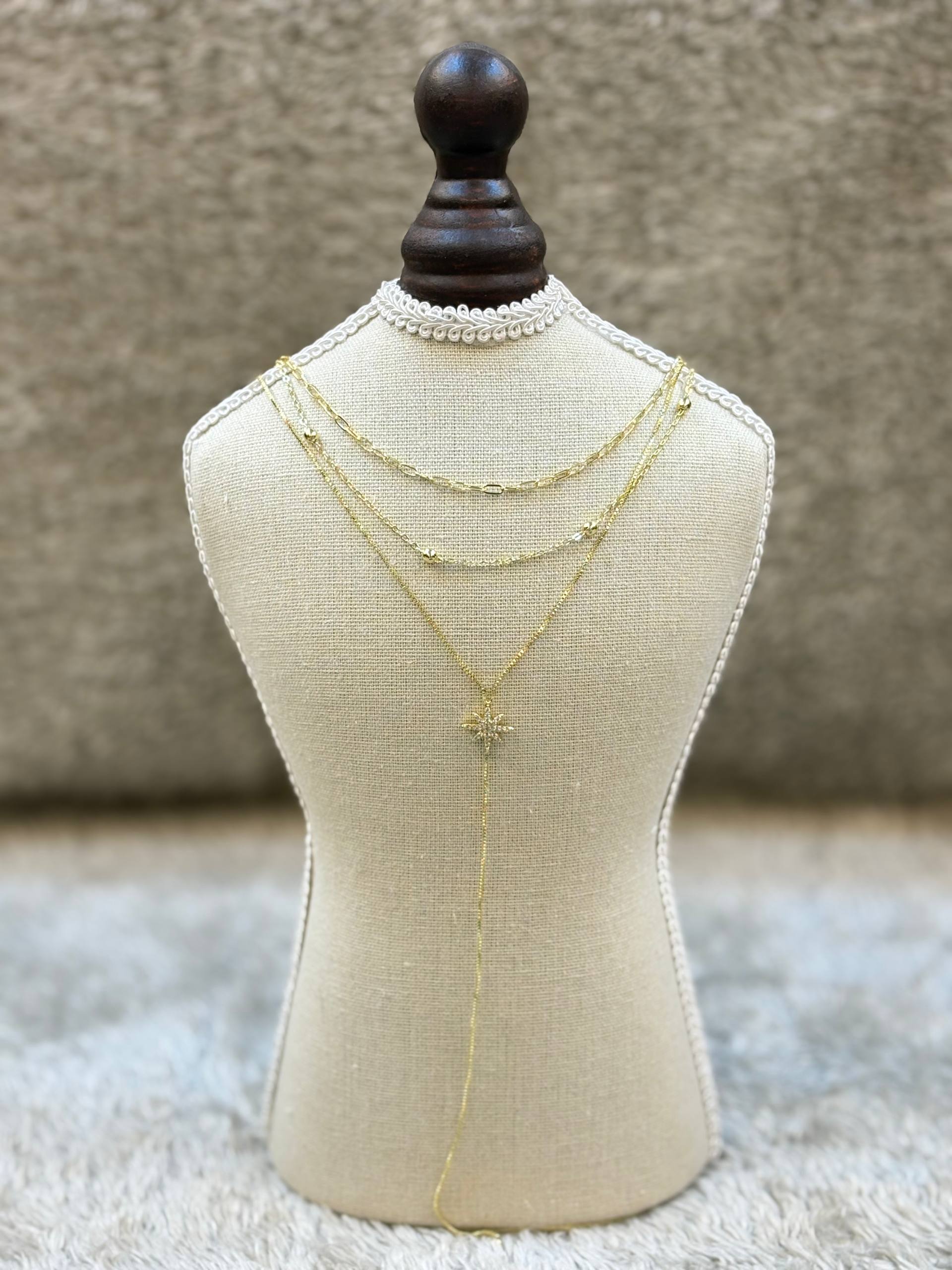 5522 Necklace Gold plated