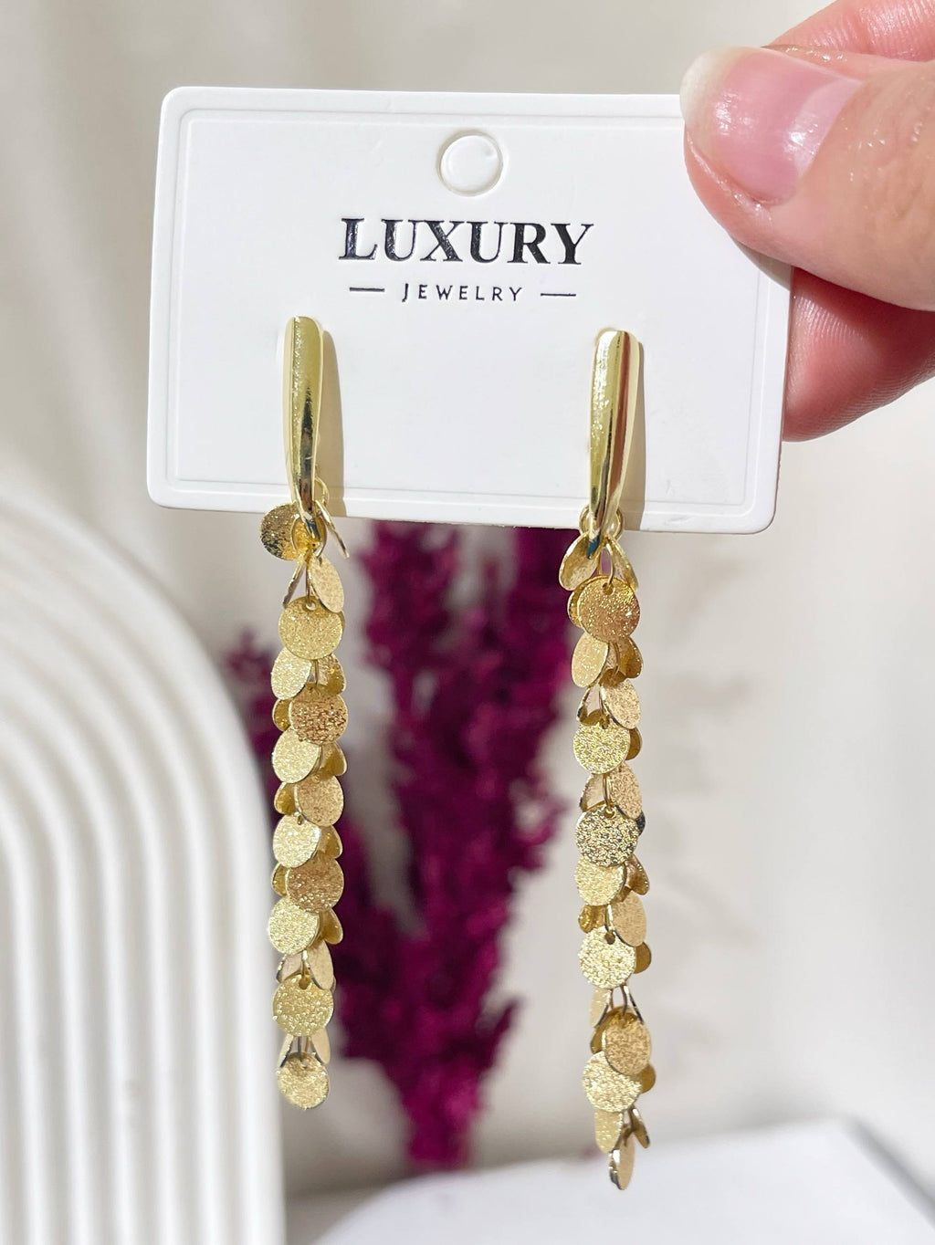 5631 Earrings gold plated