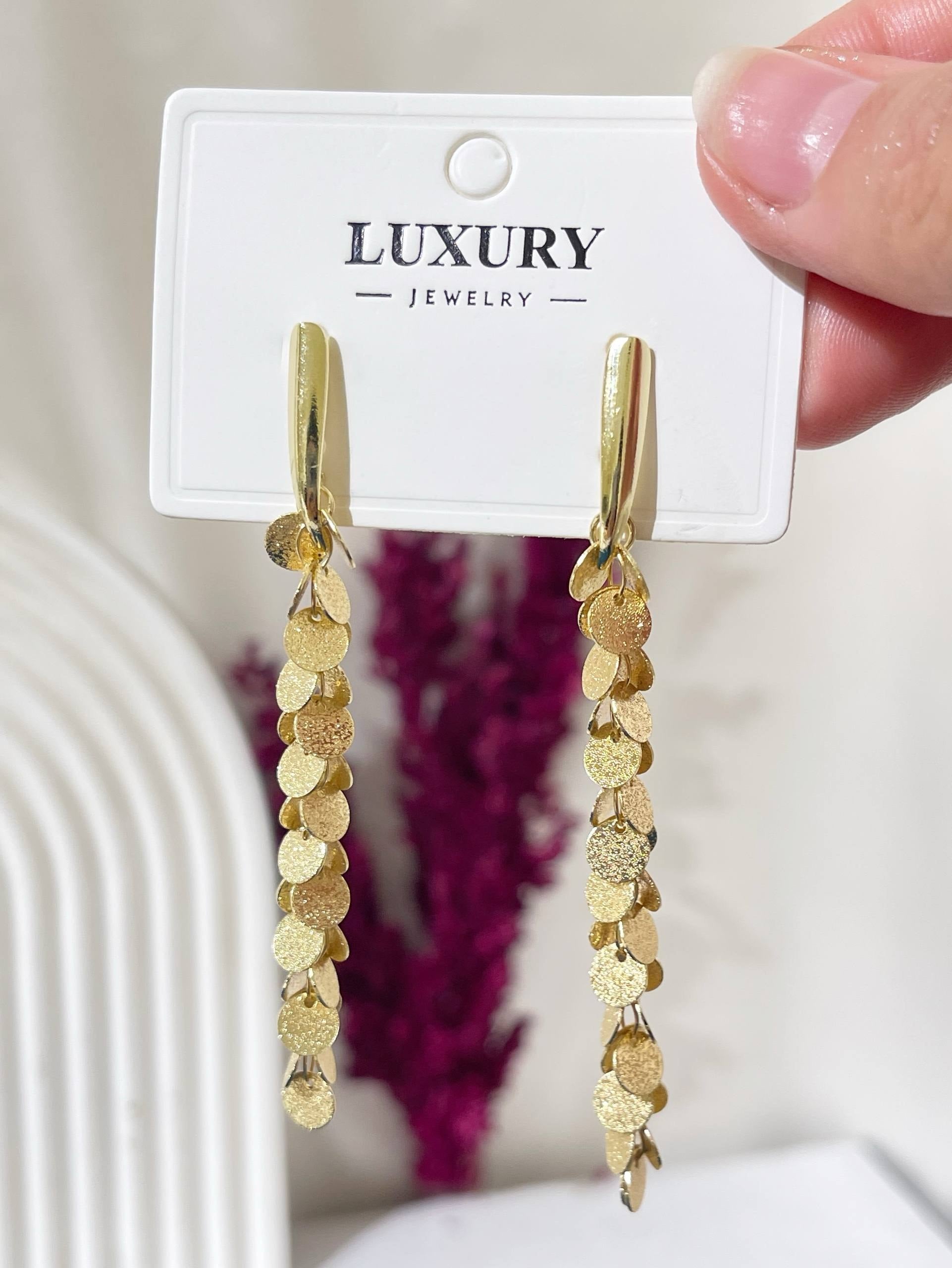 5631 Earrings gold plated