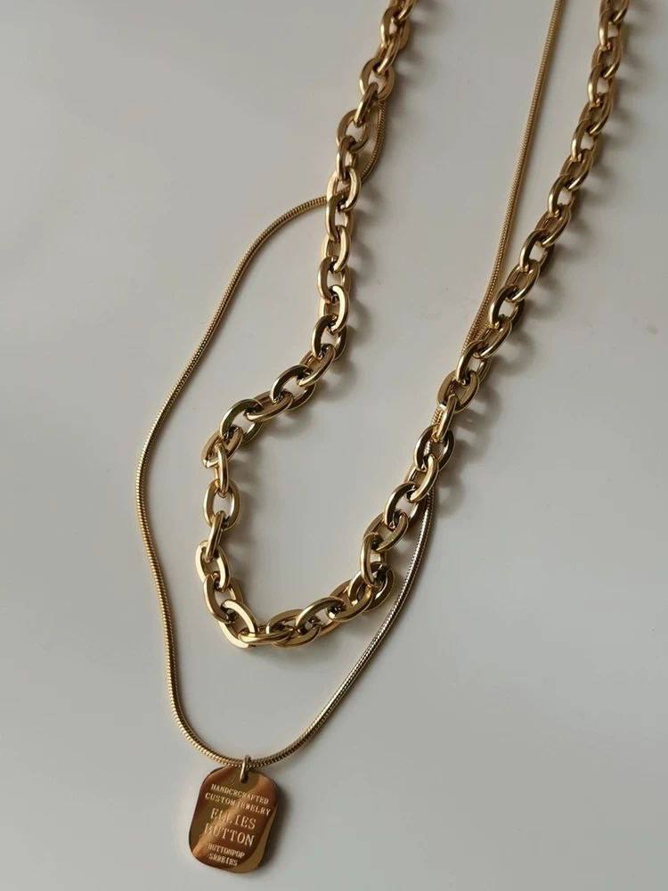 5443  Necklace Stainless steel